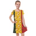 Knitted Christmas Pattern With Socks Bells Kids  Cross Web Dress View1