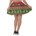 Christmas Knitting Pattern Velvet Skater Skirt View2