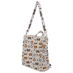 Animal Patterns Safari Crossbody Backpack by Vaneshart