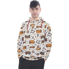 Animal Patterns Safari Men s Pullover Hoodie by Vaneshart