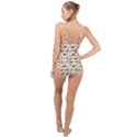 Animal Patterns Safari High Neck One Piece Swimsuit View2