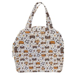 Animal Patterns Safari Boxy Hand Bag by Vaneshart