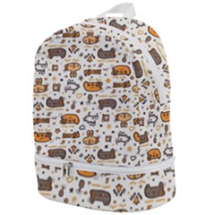 Animal Patterns Safari Zip Bottom Backpack