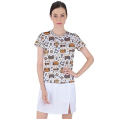 Animal Patterns Safari Women s Sports Top