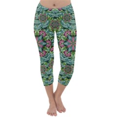 So Much Hearts And Love Capri Winter Leggings 