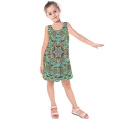 So Much Hearts And Love Kids  Sleeveless Dress by pepitasart