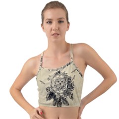 Owl On A Dreamcatcher Mini Tank Bikini Top