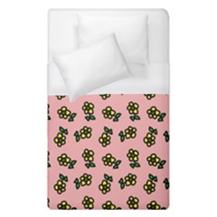 Daisy Pink Duvet Cover (single Size) by snowwhitegirl