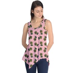 Daisy Pink Sleeveless Tunic by snowwhitegirl