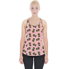 Daisy Pink Piece Up Tank Top by snowwhitegirl