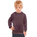 Grey Star Navy Burgundy Kids  Hooded Pullover View1