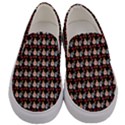 Valentine Girl Black Men s Canvas Slip Ons View1