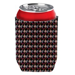 Valentine Girl Black Can Holder