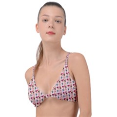 Valentine Girl Pink Knot Up Bikini Top by snowwhitegirl