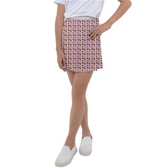 Valentine Girl Pink Kids  Tennis Skirt by snowwhitegirl