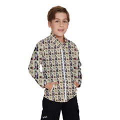 Chrix Pat Beige Kids  Windbreaker by snowwhitegirl