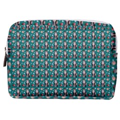 Chrix Pat Teal Make Up Pouch (medium) by snowwhitegirl