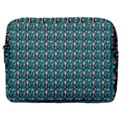 Chrix Pat Teal Make Up Pouch (large) by snowwhitegirl