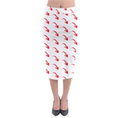 Create Your Own Custom Online Full Print Blank Template Midi Pencil Skirt by startdesign