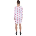 Create Your Own Custom Online Full Print Blank Template Asymmetric Cut-Out Shift Dress View2