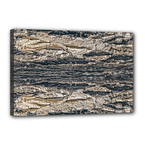 Surface Texture Print Canvas 18  X 12  (stretched) by dflcprintsclothing