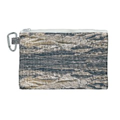 Surface Texture Print Canvas Cosmetic Bag (large) by dflcprintsclothing