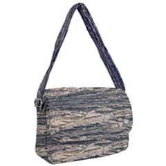 Surface Texture Print Courier Bag by dflcprintsclothing