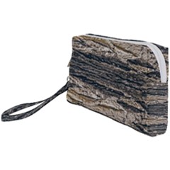 Surface Texture Print Wristlet Pouch Bag (small)