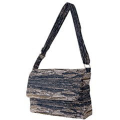 Surface Texture Print Full Print Messenger Bag (l)