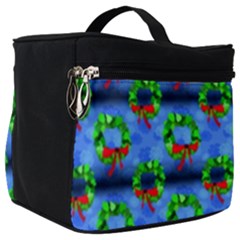 Christmas Wreath Make Up Travel Bag (big) by bloomingvinedesign