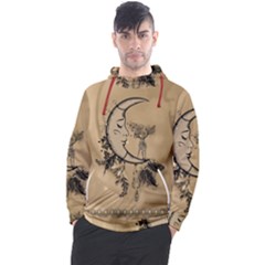 Deer On A Mooon Men s Pullover Hoodie