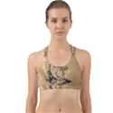 Deer On A Mooon Back Web Sports Bra View1