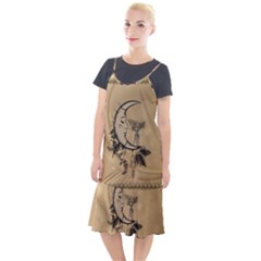 Deer On A Mooon Camis Fishtail Dress by FantasyWorld7