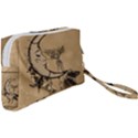 Deer On A Mooon Wristlet Pouch Bag (Small) View2