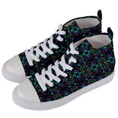 Ab 135 Women s Mid-top Canvas Sneakers by ArtworkByPatrick