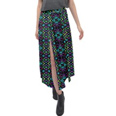 Ab 135 Velour Split Maxi Skirt by ArtworkByPatrick