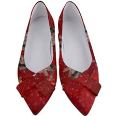 I m Ready For Christmas, Funny Wolf Women s Bow Heels by FantasyWorld7