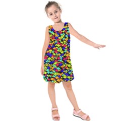 Ab 136 Kids  Sleeveless Dress by ArtworkByPatrick