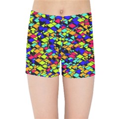 Ab 136 Kids  Sports Shorts by ArtworkByPatrick