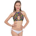 Ab 136 Cross Front Halter Bikini Top View1