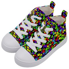 Ab 136 1 Kids  Mid-top Canvas Sneakers by ArtworkByPatrick