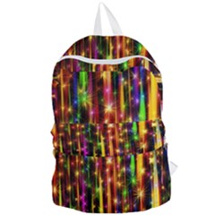 Illustrations Star Bands Wallpaper Foldable Lightweight Backpack