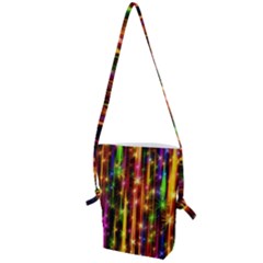 Illustrations Star Bands Wallpaper Folding Shoulder Bag