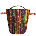 Illustrations Star Bands Wallpaper Drawstring Bucket Bag View1