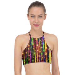 Illustrations Star Bands Wallpaper Racer Front Bikini Top