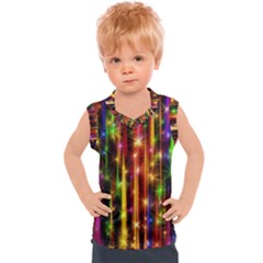 Illustrations Star Bands Wallpaper Kids  Sport Tank Top