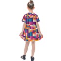 Abstract Geometry Blocks Kids  Sailor Dress View2