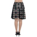 Illustrations Texture Chiffon Wrap Front Skirt View2