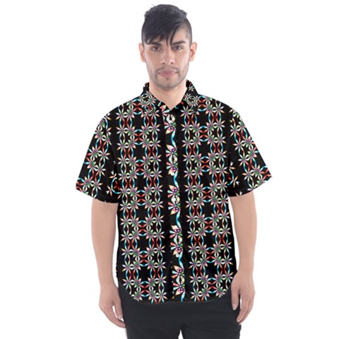 Illustrations Texture Men s Short Sleeve Shirt by Mariart