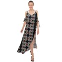 Illustrations Texture Maxi Chiffon Cover Up Dress View1